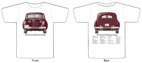Cord 810 Westchester 1935-37 T-shirt Front & Back